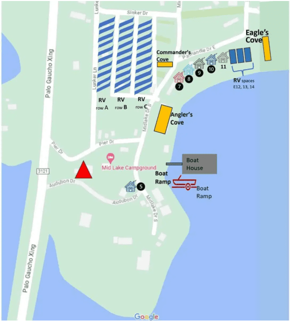Map of Toledo Bend RV Resort 3