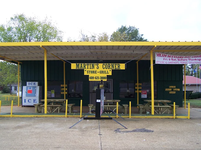 martins corner in milam tx near mid lake campground toledo bend hemphill tx