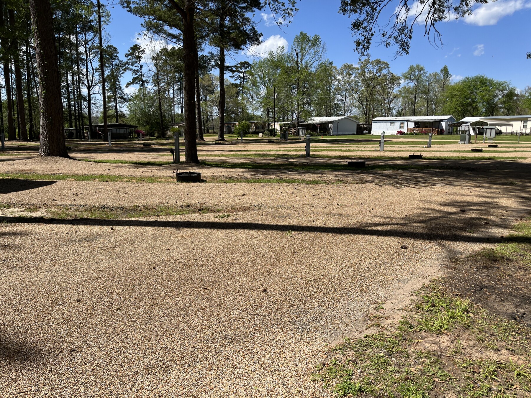 rv site campground at mid lake campground toledo bend hemphill tx