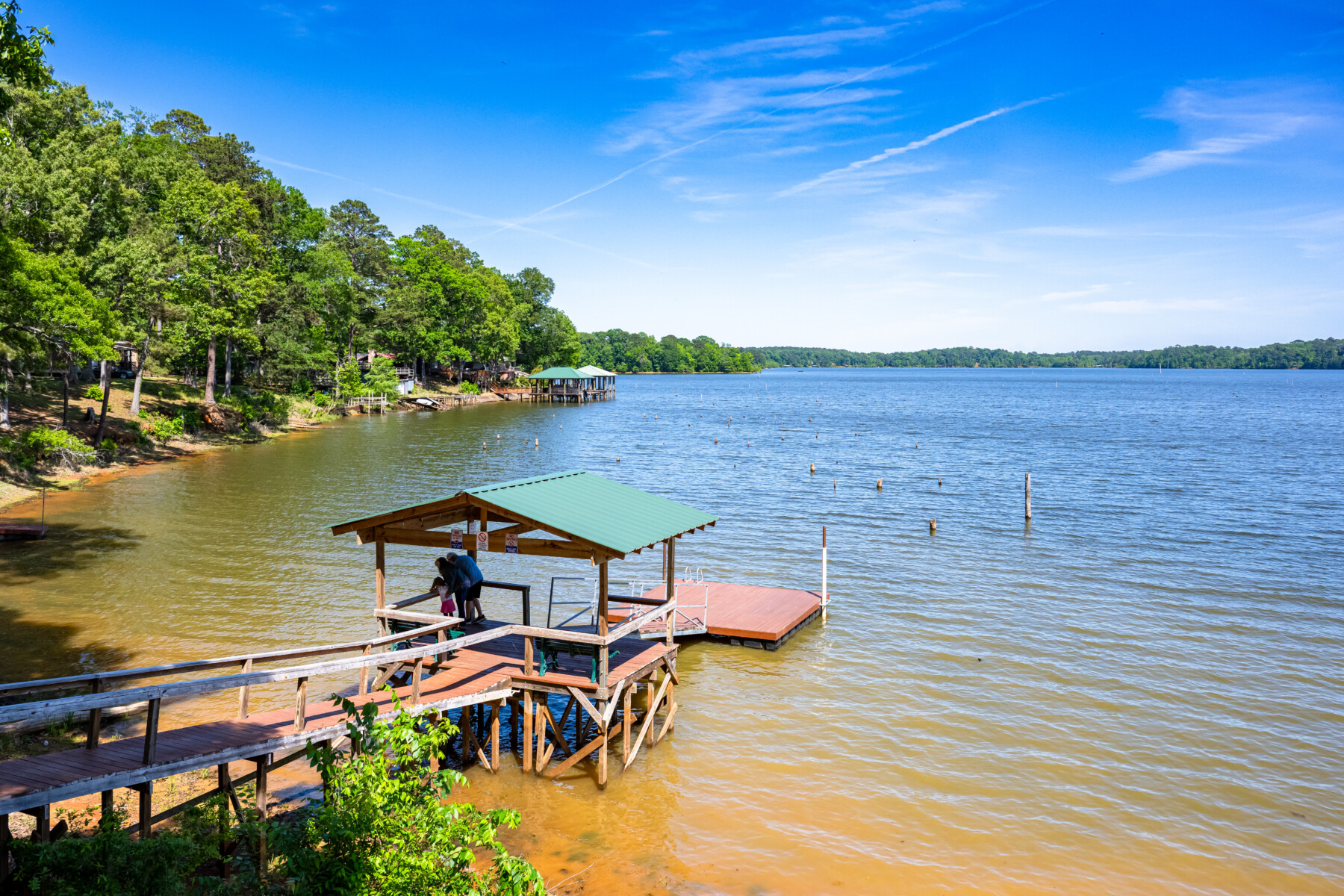 jbp highres mlc swim platform in mid lake campground on toledo bend at hemphill tx