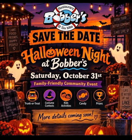 Halloween Night at Bobbers October 31